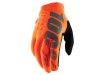 100% Brisker Cold Weather Glove  XL orange/black