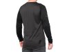 100% Ridecamp Longsleeve Jersey  XL Black/Charcoal